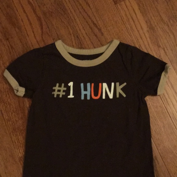 2 Infant Boy Pull-Over Rompers - Picture 4 of 5